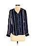 Banana Republic 100% Polyester Purple Long Sleeve Blouse Size XS (petite) - photo 1
