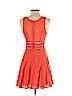 Free People 100% Rayon Orange Cocktail Dress Size 2 - photo 2
