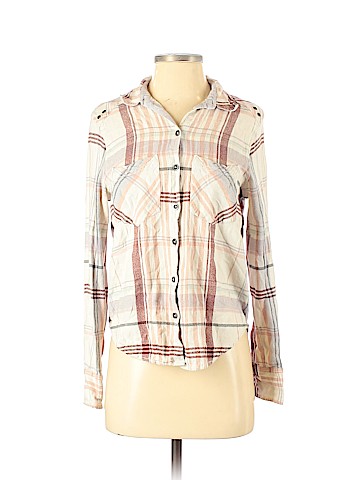 Free People Long Sleeve Button-Down Shirt (view 1)