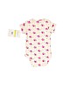 BabyGear 100% Cotton Ivory Short Sleeve Onesie Size 3-6 mo - photo 2