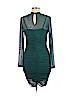 Charlotte Russe Green Cocktail Dress Size M - photo 2
