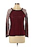Say What? 100% Acrylic Burgundy Pullover Sweater Size L - photo 1