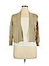 Ronni Nicole 100% Acrylic Tan Cardigan Size XL - photo 1