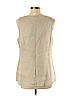 Assorted Brands 100% Linen Tan Sleeveless Blouse Size XXL - photo 2