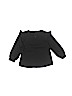 mini heroes 100% Cotton Black Long Sleeve Top 3-6 MO / 6 MO - photo 2