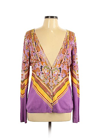 Class Roberto Cavalli Silk Cardigan (view 1)