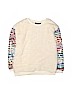 It's Our Time Ivory Pullover Sweater Size 10 - 12 - photo 1