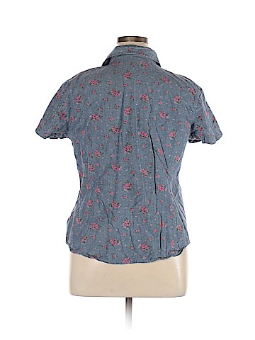 Faded Glory Short Sleeve Button-Down Shirt (view 2)