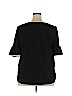 Green Envelope Black 3/4 Sleeve Blouse Size 2X - photo 2