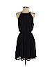 Lush 100% Polyester Black Casual Dress Size S - photo 1
