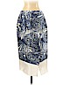 Classiques Entier 100% Silk Blue Silk Skirt Size 4 - photo 1