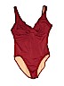 Newport News Red One Piece Swimsuit Size 14 - photo 1
