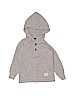 OshKosh B'gosh 100% Cotton Solid Gray Pullover Hoodie Size 2T - photo 1