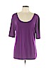 Banana Republic Purple 3/4 Sleeve Top Size XL - photo 1