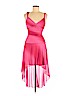 Three Pink Hearts Trixi 100% Polyester Pink Cocktail Dress Size M - photo 1