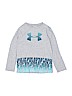 Under Armour Gray Active T-Shirt Size 7 - photo 1