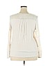 Knox Rose 100% Rayon Ivory Long Sleeve Blouse Size XXL - photo 2