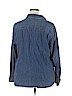 Ava & Viv 100% Cotton Blue Long Sleeve Button-Down Shirt Size 2X - photo 2