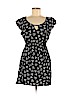 Lush 100% Rayon Black Casual Dress Size S - photo 1
