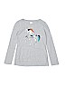 Gap Kids 100% Cotton Graphic Gray Long Sleeve T-Shirt Size L (youth) - photo 1