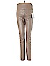Love, Fire 100% Polyester Tan Faux Leather Pants Size XL - photo 1