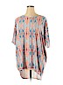 Lularoe Blue Short Sleeve Top Size XL - photo 1