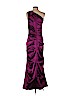 Teri Jon by Rickie Freeman Purple Cocktail Dress Size 6 - photo 2