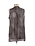 Eileen Fisher 100% Silk Gray Sleeveless Silk Top Size L - photo 2