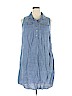 Charter Club Blue Casual Dress Size 2X - photo 1
