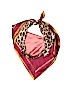 Carlos Falchi Animal Print Burgundy Scarf One size - photo 1