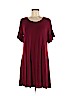 Mossimo Supply Co. Burgundy Casual Dress Size M - photo 1