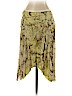 Diane von Furstenberg 100% Silk Green Silk Skirt Size 4 - photo 1