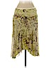 Diane von Furstenberg 100% Silk Green Silk Skirt Size 4 - photo 2
