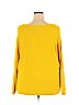 Caslon 100% Polyester Yellow Pullover Sweater Size 2X - photo 2