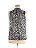 INC International Concepts 100% Polyester Blue Sleeveless Blouse Size XL - photo 2