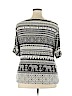Karen Scott Black 3/4 Sleeve Top Size 2X - photo 2