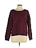 Pink Rose Burgundy Pullover Sweater Size L - photo 1