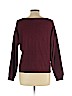 Pink Rose Burgundy Pullover Sweater Size L - photo 2