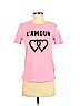 Forever 21 100% Cotton Pink Short Sleeve T-Shirt Size S - photo 1