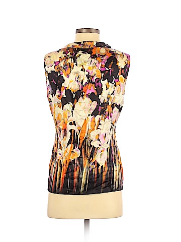 Elie Tahari Sleeveless Silk Top (view 2)