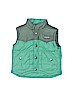 Patagonia 100% Polyester Solid Green Vest 9-12 MO / 12 MO - photo 1