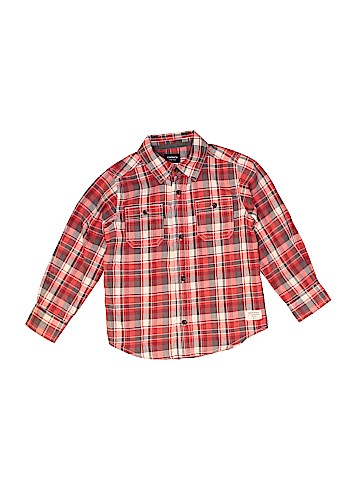 Carter's Long Sleeve Button-Down Shirt (view 1)