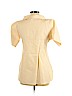 Jil Sander 100% Silk Tan Short Sleeve Silk Top Size EU 40 / US 10 - photo 2