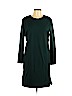 Jil Sander 100% Wool Green Cocktail Dress Size EU 38 / US 8 - photo 1
