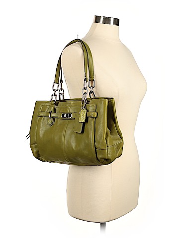 Coach Leather Tote (view 2)