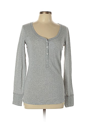 Victoria's Secret Long Sleeve Henley (view 1)