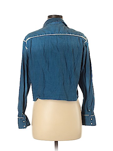 IRO Long Sleeve Button-Down Shirt (view 2)