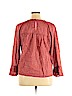 Lucky Brand Burgundy Long Sleeve Top Size XL - photo 2