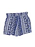 Justice 100% Viscose Print Blue Shorts Size 14 - 16 - photo 2