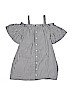 Habitual Girl 100% Cotton Checkered-gingham Blue Dress Size 12 - photo 1